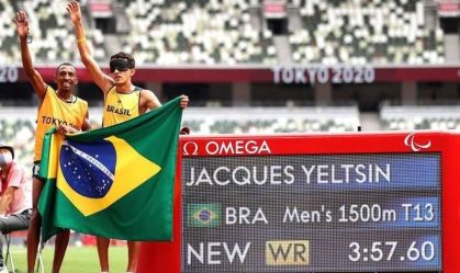 Após recorde no Parapan, Yeltsin Jacques projeta dois ouros nos Jogos Paralímpicos de Paris