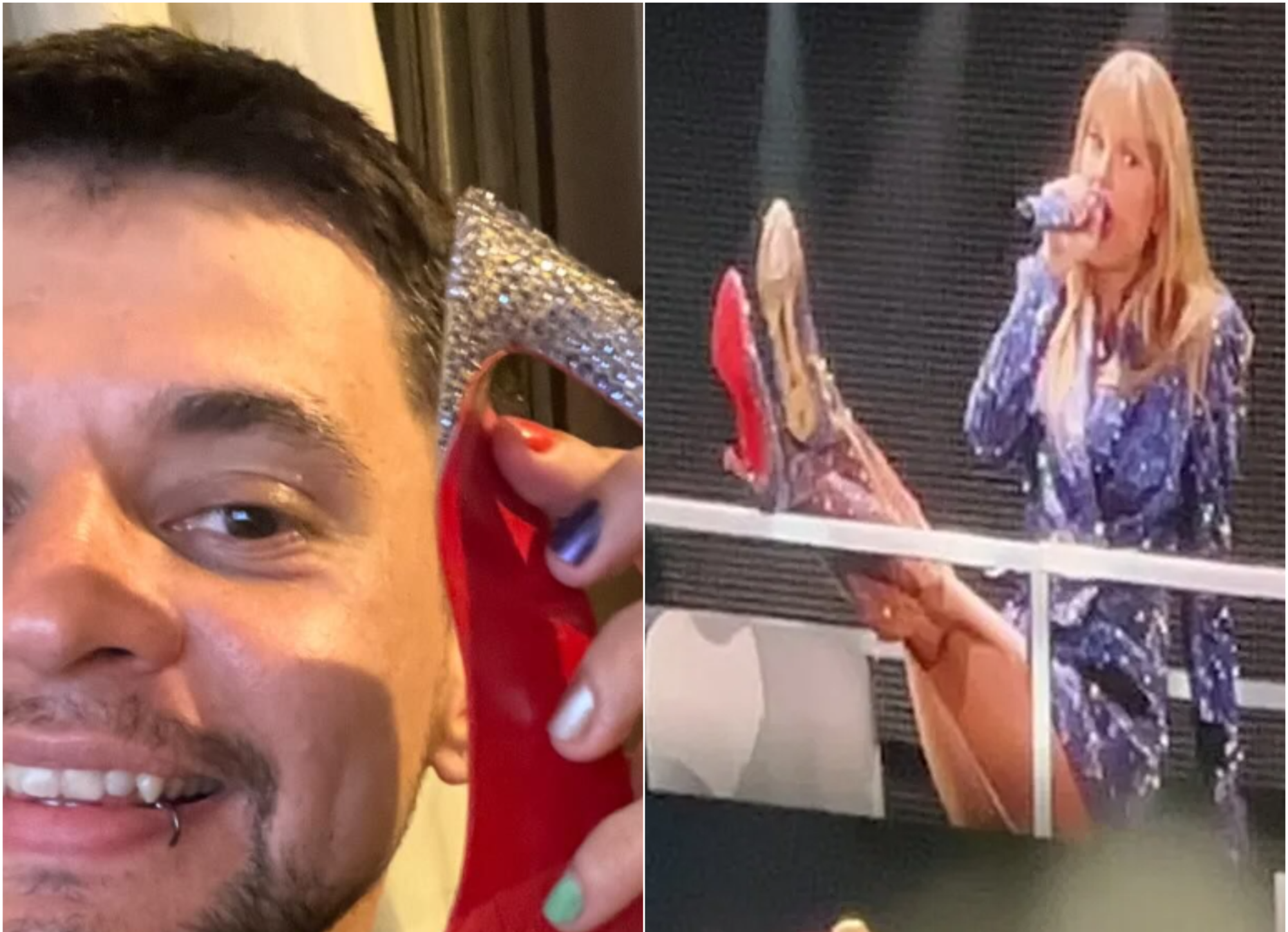 Imagem de destaque do post: Fã brasileiro de Taylor Swift pagou tratamento de câncer com salto da cantora