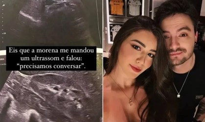 Namorada de Felipe Neto manda ultrassom e brinca: 'Precisamos conversar'