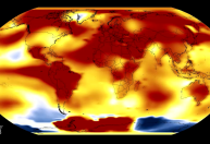 Vídeo da Nasa mostra aquecimento da Terra e derretimento dos polos ao longo de décadas