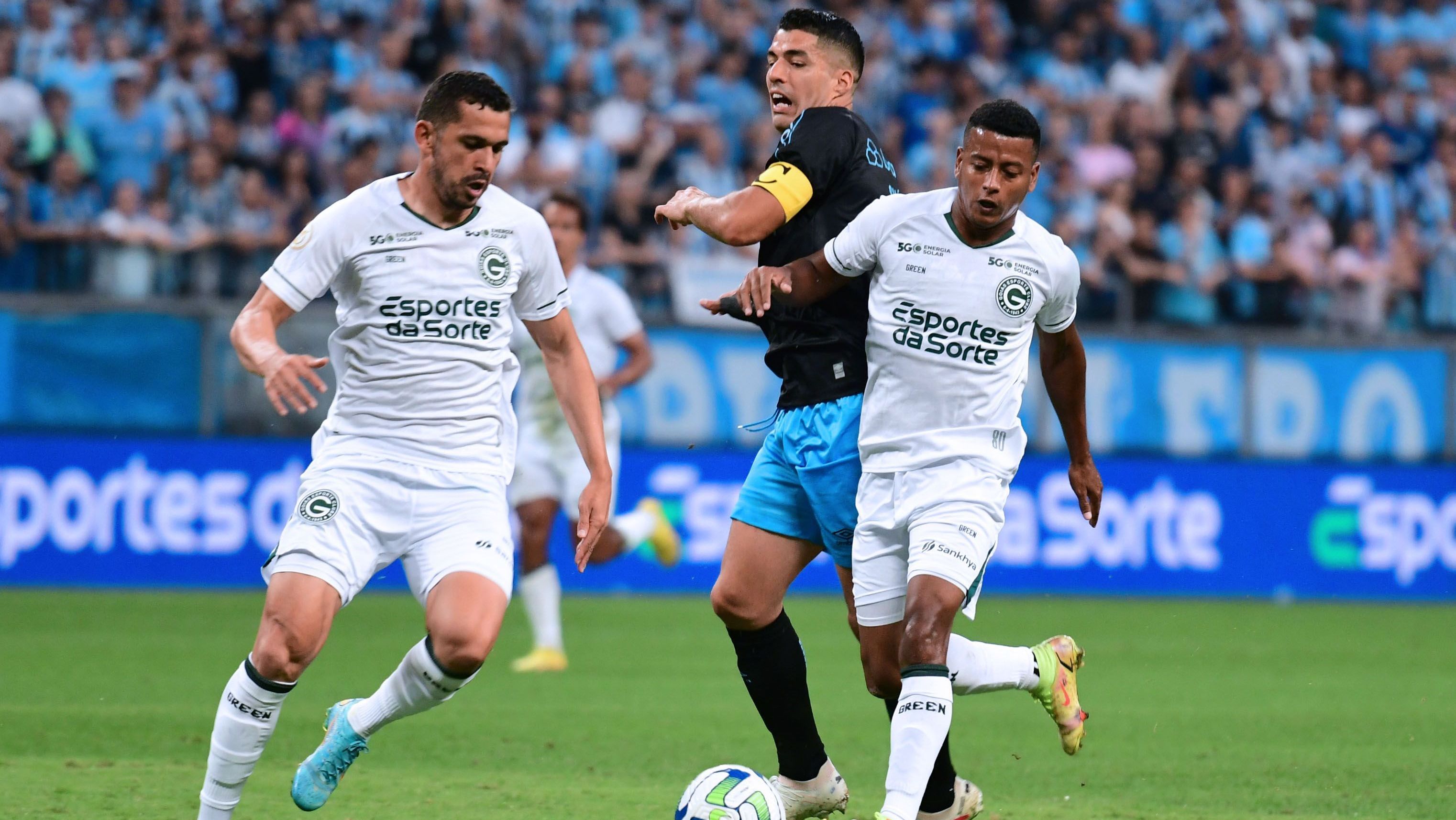 Lance de Grêmio 2 x 1 Goiás, que rebaixou o time goiano na Arena