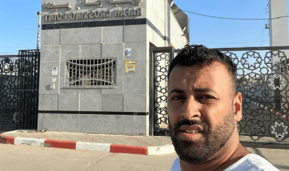 hasan rabee na passagem de rafah