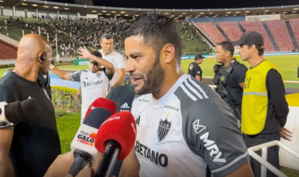 Na saída de campo, Hulk afirmou que deixaria o Brasil em um mês