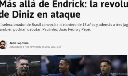 Paulinho é um dos destaques em jornal espanhol