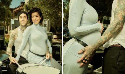 Travis Barker revela o nome do primeiro filho com Kourtney Kardashian