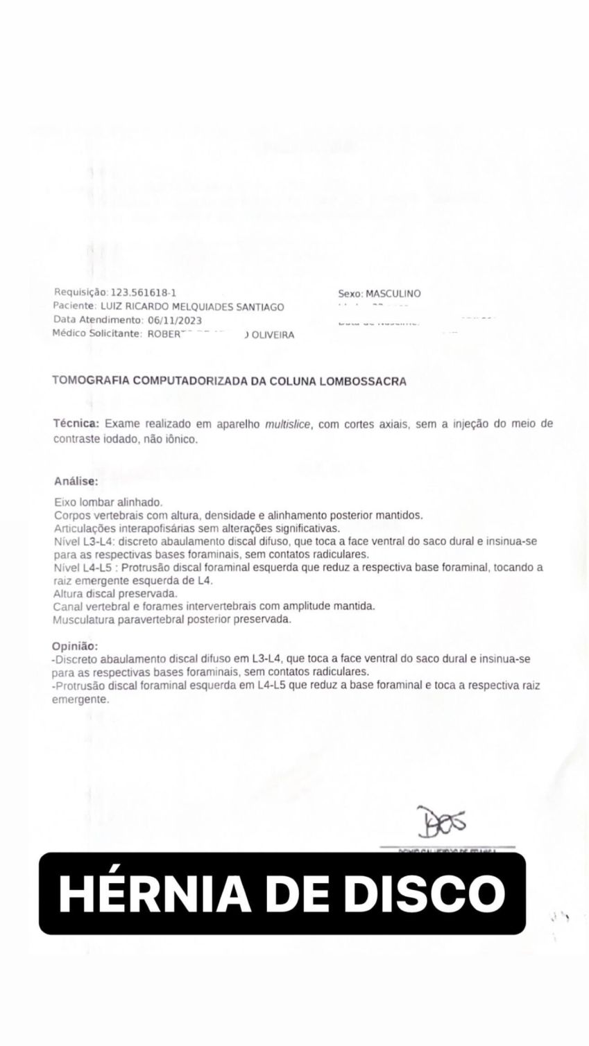Rico Melquiades compartilha laudo médico / Reprodução/Rico Melquiades/Instagram