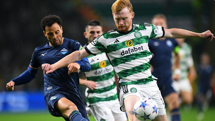 Lazio e Celtic em partida da Champions League