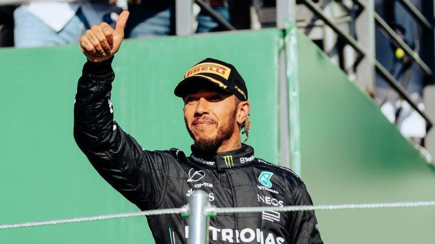Lewis Hamilton na temporada da Fórmula 1 de 2023 / Divulgação / Instagram