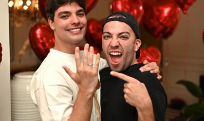 Lucas Rangel pede Lucas Bley em casamento: "Ele disse sim"