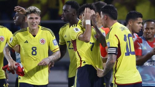 Luis Díaz se emociona após marcar contra o Brasil
