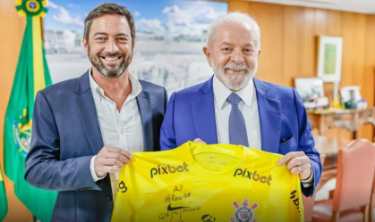 Duílio e Lula se encontram no Palácio do Planalto