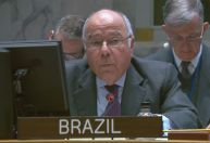 Gaza está sendo destruída em nível inaceitável, diz Mauro Vieira na ONU