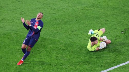 Mbappé lamenta chance perdida contra o Newcastle pela Champions League