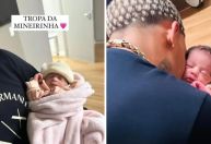 Após conhecer a quinta filha, MC Poze ironiza: “Dou uma parada?”