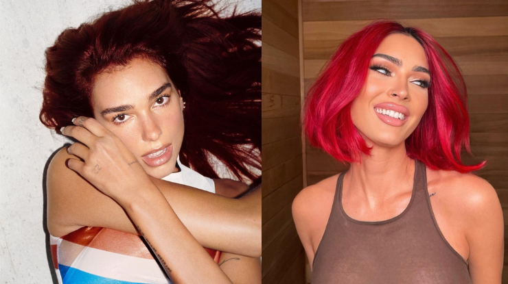 megan-fox-dua-lipa-cabelo-vermelho