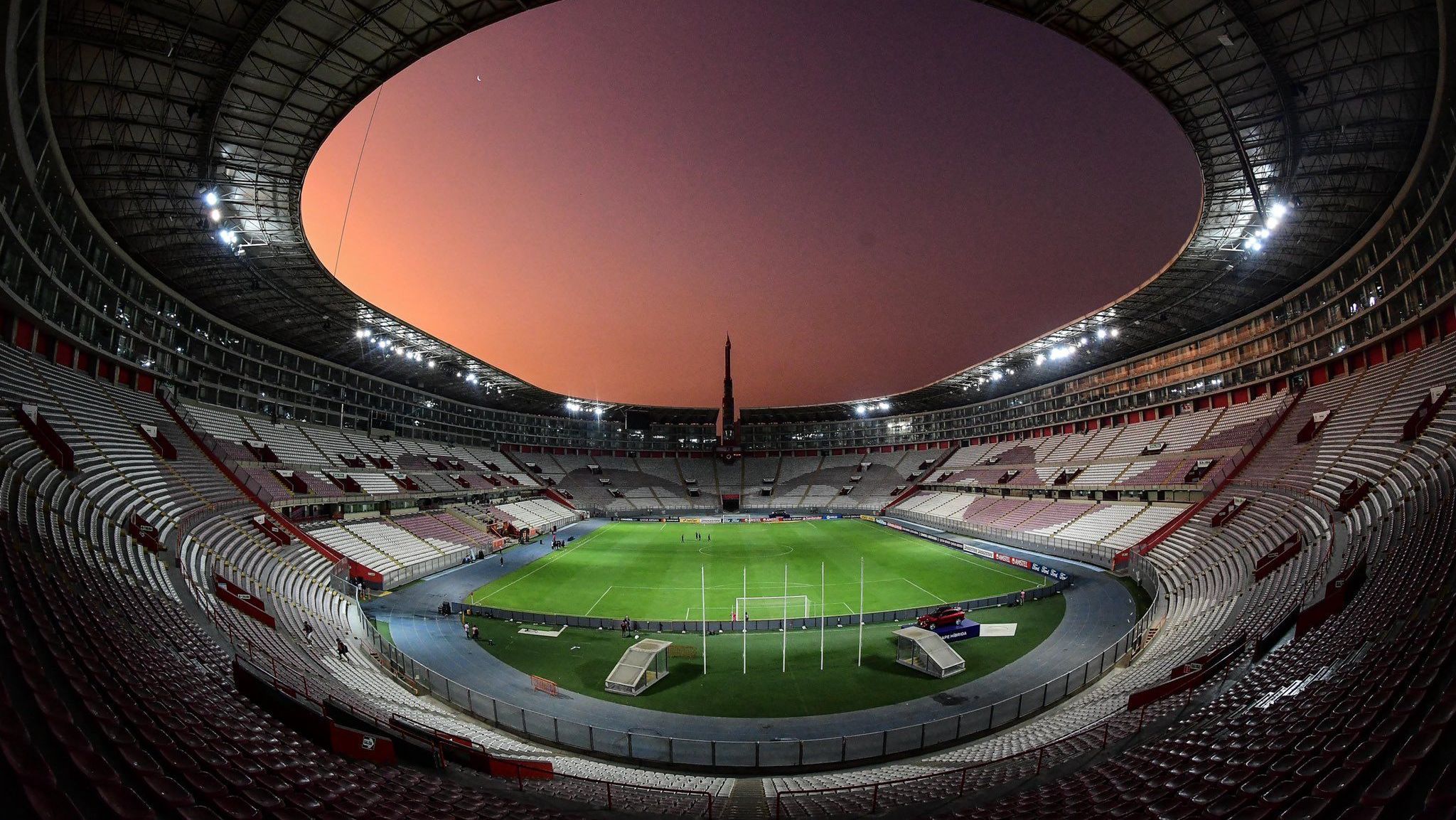 Estádio Nacional de Lima, no Peru