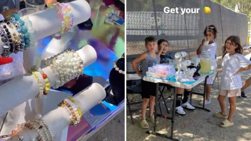 Khloé compartilha empreendimento de North West e Penelope Disick / Reprodução/Khloé Kardashian/Instagram