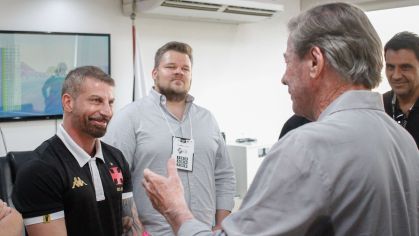 Pedrinho, Lucio Barbosa e Jorge Salgado