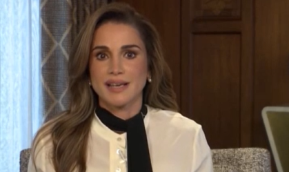 Ser pró-Palestina não significa ser antissemita, diz rainha Rania da Jordânia à CNN