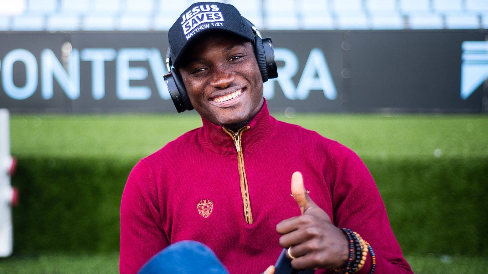 Raphael Dwamena quando atuava pelo Levante, da Espanha
