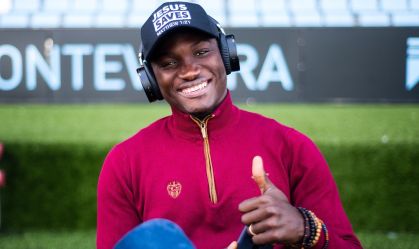 Raphael Dwamena quando atuava pelo Levante, da Espanha