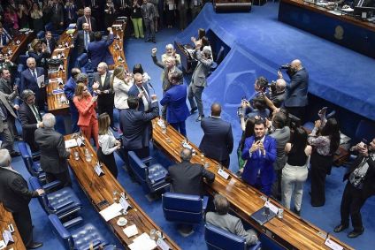 Plenário do Senado aprova reforma tributária em primeiro turno, 9 de novembro de 2023