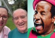 Renato Aragão fala emocionado após assistir filme sobre Mussum: “Muitas lembranças”