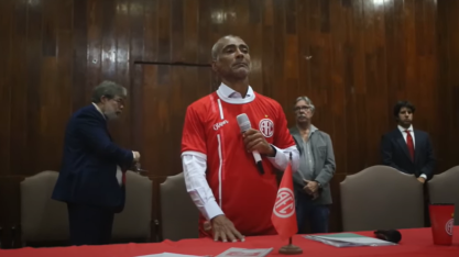 Romário, presidente do América-RJ