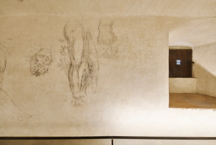 Acredita-se que o estreito espaço abaixo da Sacristia Nova tenha sido o local onde Michelangelo se refugiou em 1530 / Francesco Fantani/Cortesia Musei del Bargello