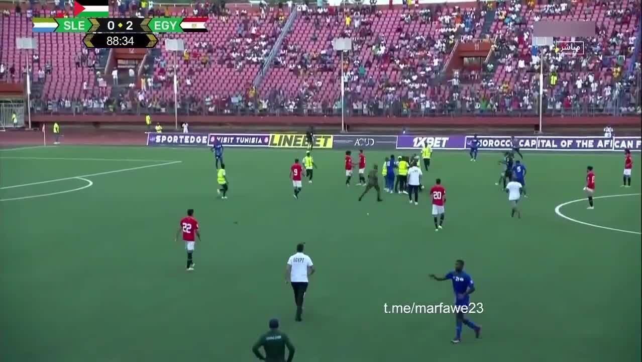 Salah sofre tentativa de agressão na Libéria