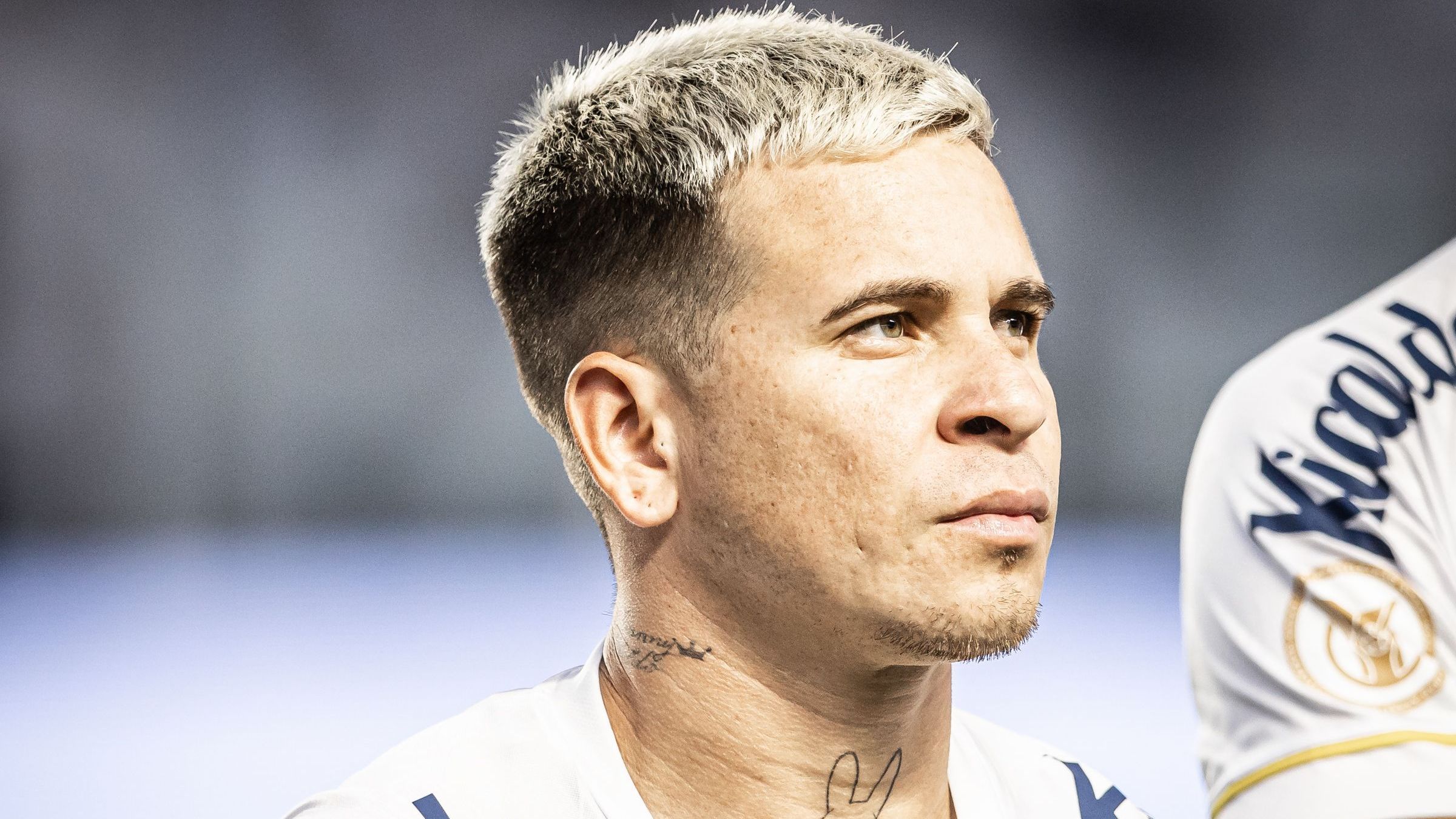 Soteldo em jogo entre Santos e São Paulo