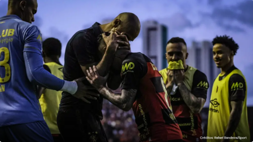Sport venceu, mas não houve comemoração ao fim do jogo