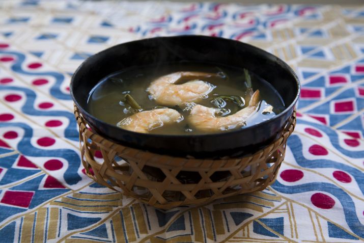 Tacacá, prato típico nortista, do restaurante Casa Tucupi, em São Paulo. / Vitor Miranda