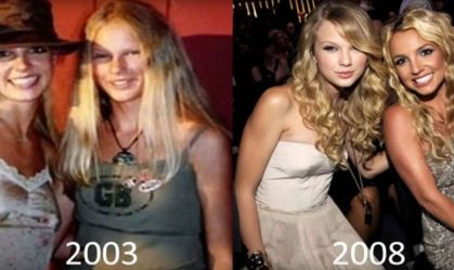 Britney Spears chama Taylor Swift de "mais icônica da geração" e relembra fotos