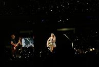 Taylor Swift agradece homenagem no Cristo: “Coisa mais legal que já fizeram por mim”