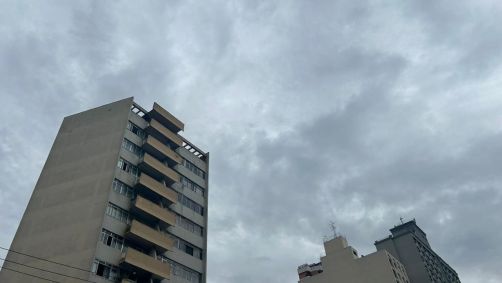 céu nublado em São Paulo