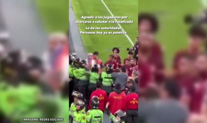 Jogadores da Venezuela se estranham com a polícia peruana após empate em Lima