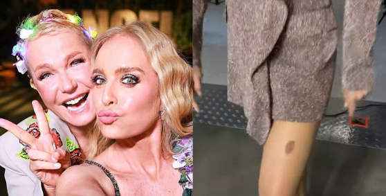 Xuxa faz homenagem à Angélica pelo seu aniversário