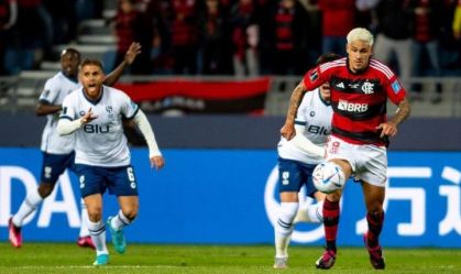 Flamengo e Al-Hilal em campo pela semifinal do Mundial de Clubes de 2022