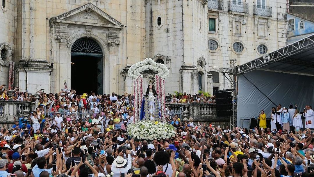 Celebrações do dia de Nossa Senhora da Conceição da Praia em Salvador