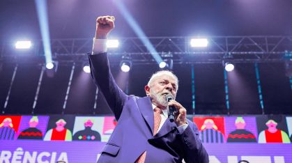 O presidente da República, Luiz Inácio Lula da Silva, durante a 4ª Conferência Nacional de Juventude, em Brasília