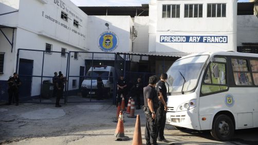 Presídio Ary Franco, no Rio de Janeiro