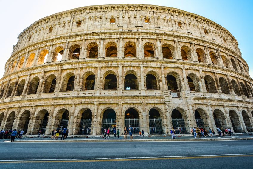 O Coliseu, em Roma, na Itália / Pexels
