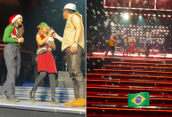 Jonas Brothers convidam fãs brasileiros ao palco durante show nos EUA; assista 