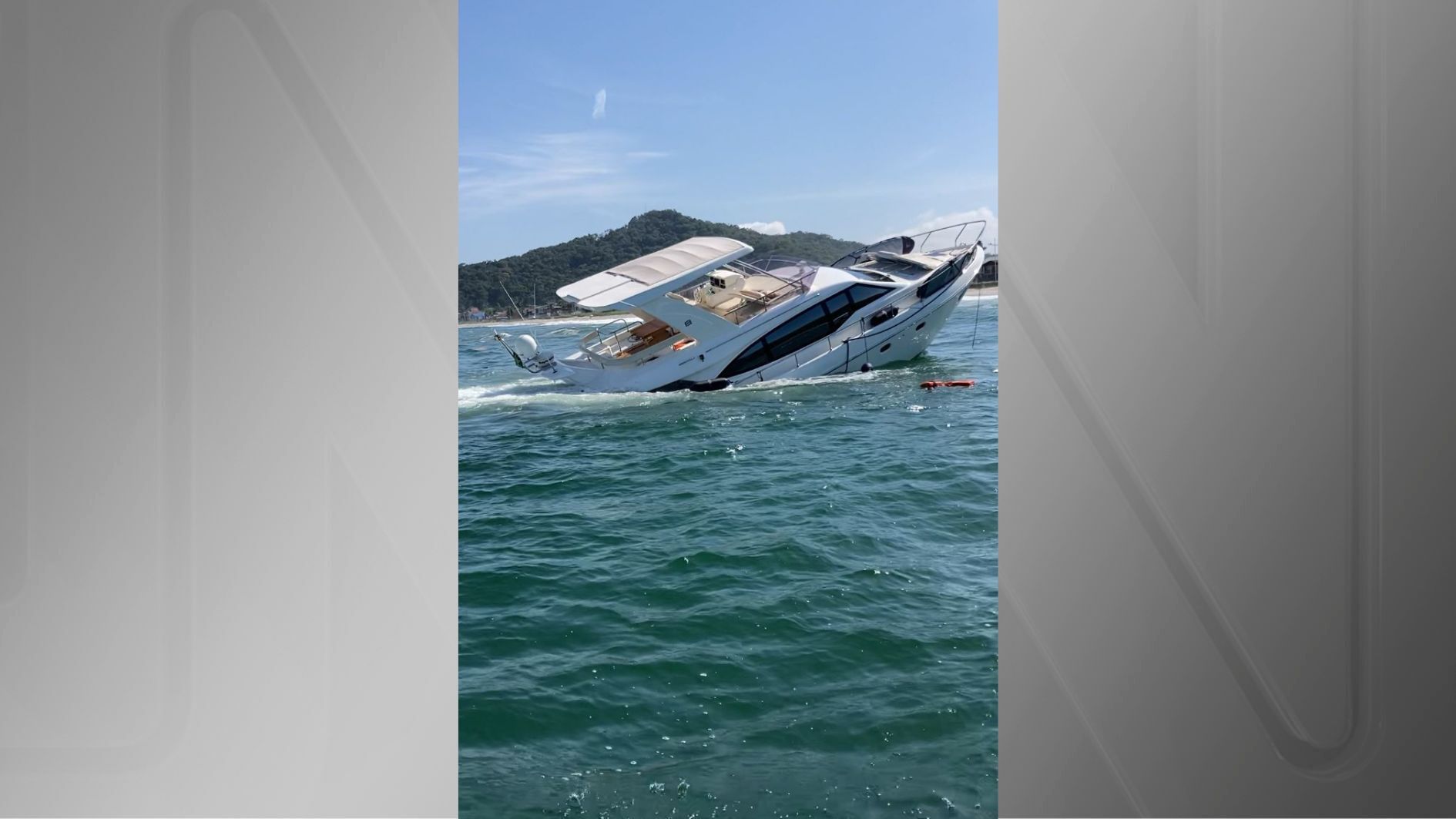 Naufrágio ocorreu no litoral de Santa Catarina