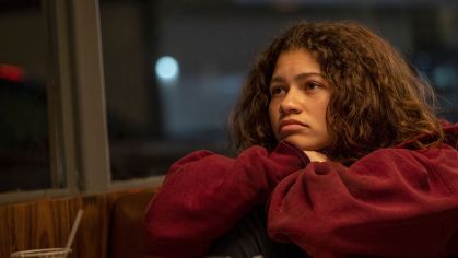 Zendaya como Rue em "Euphoria"