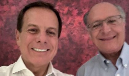 Doria volta a se reunir com Alckmin após afastamento e elogia vice-presidente