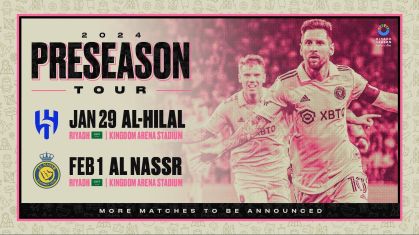Inter Miami fará amistosos contra Al Nassr e Al-Hilal