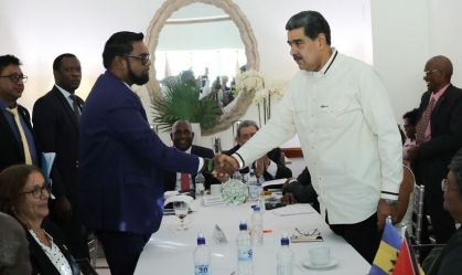 Maduro diz a embaixador que tem “grande respeito” pelo presidente da Guiana