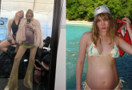 Grávida de Robert Pattinson, Suki Waterhouse exibe barriga em foto; veja